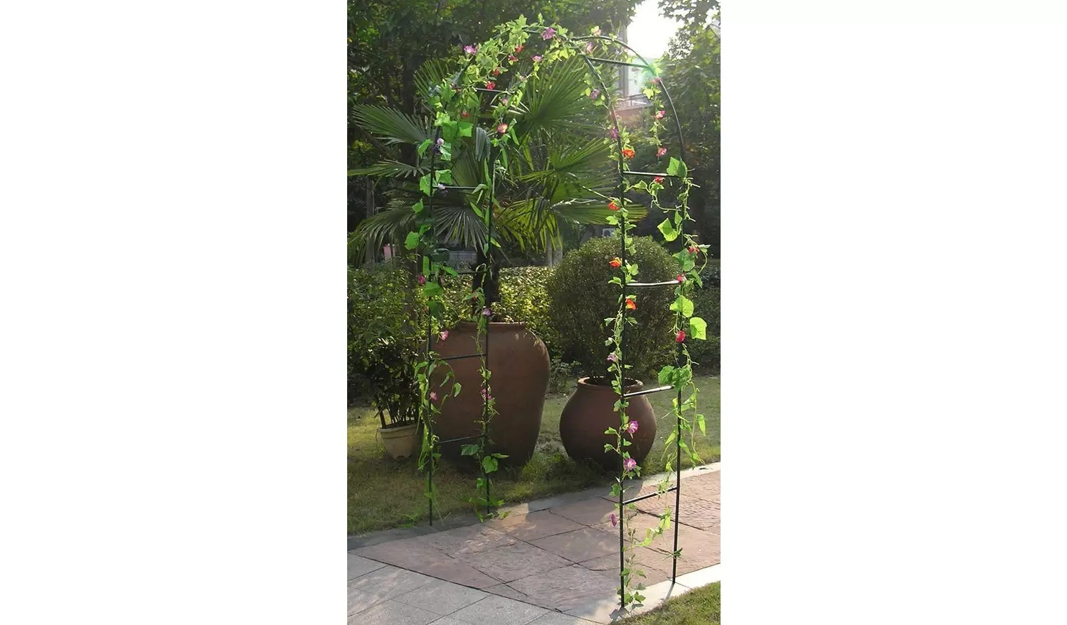 Steel Garden Rose Arch