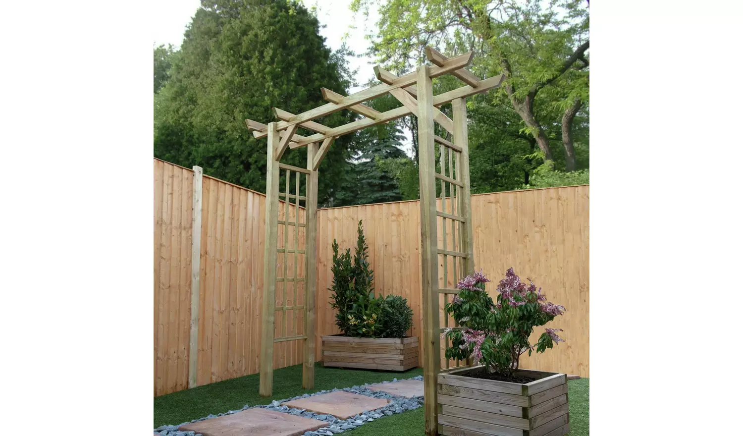 Mercia Flat Top Garden Arch