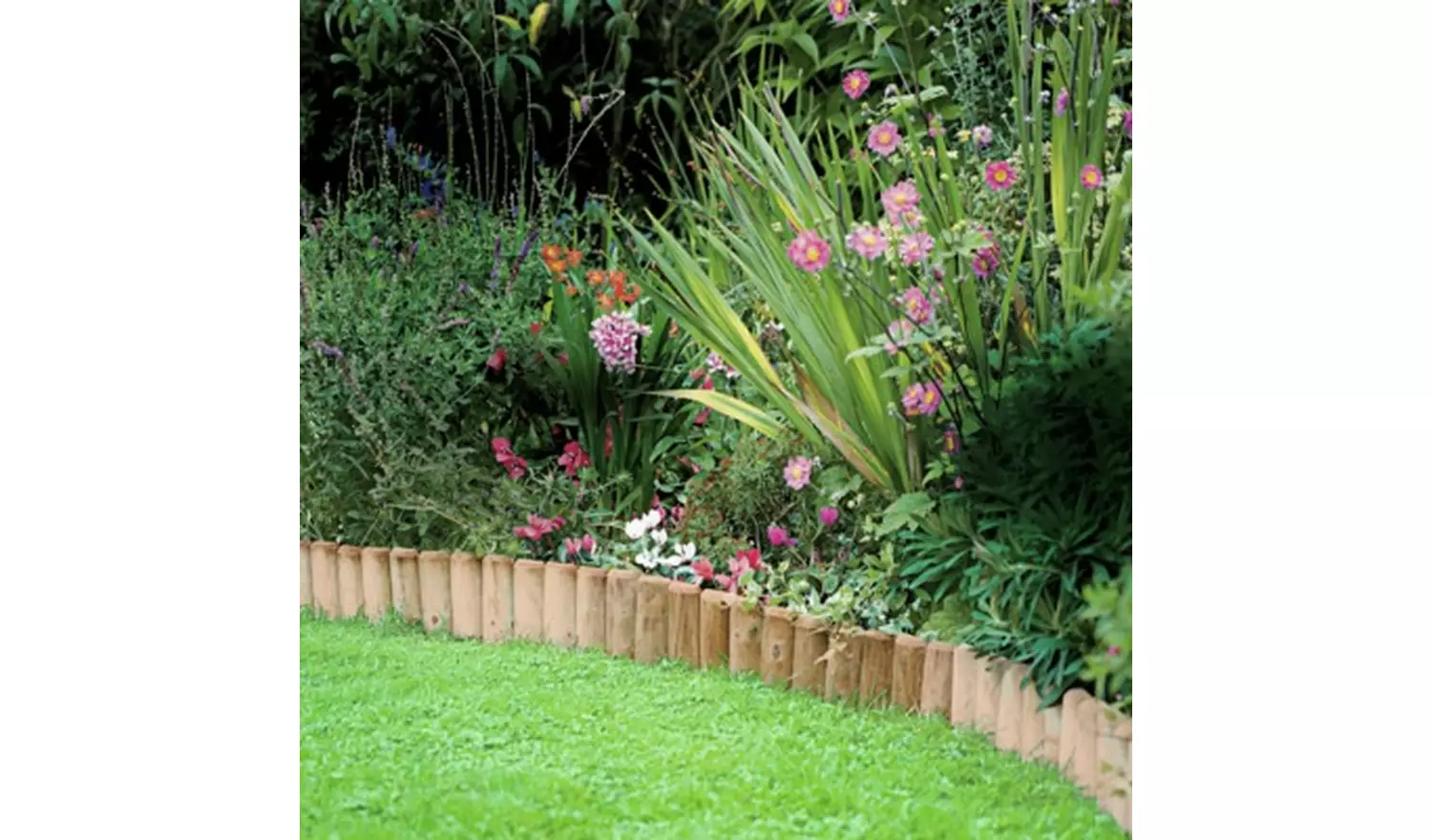 Log Roll Edging - Pack Of 2