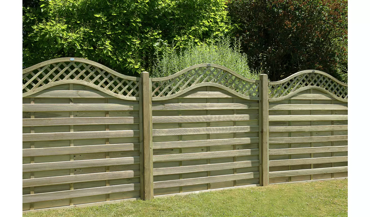 Forest Garden 6x6 Decorative Prague Panel x3