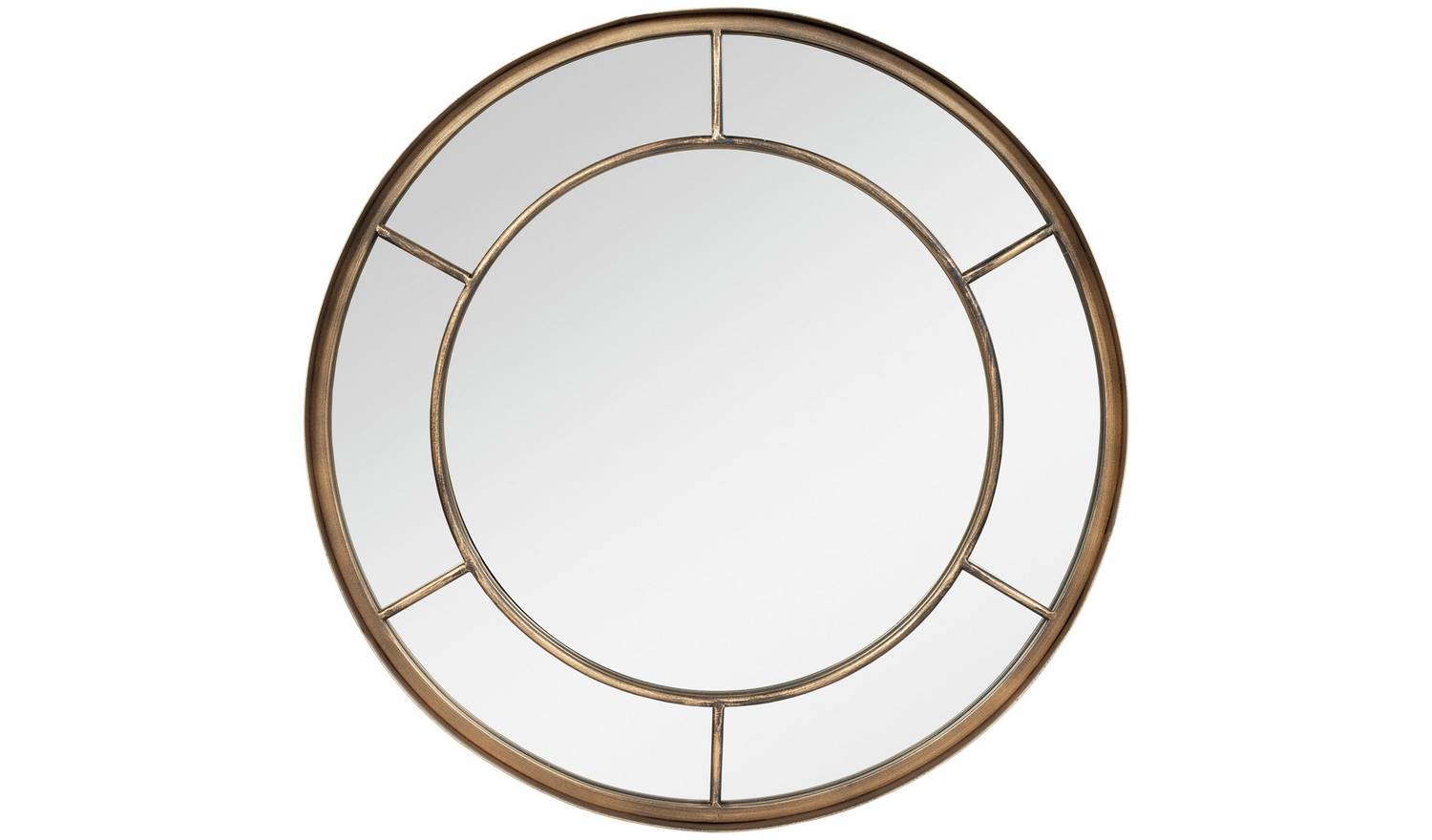 Aston & Wold Valencia Round Garden Mirror - Gold