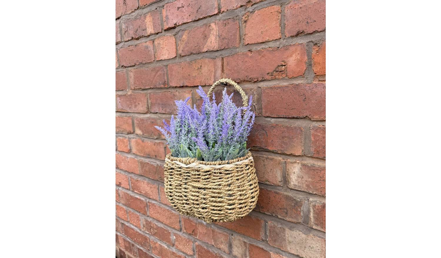 Garden XP Artificial Lavender Basket