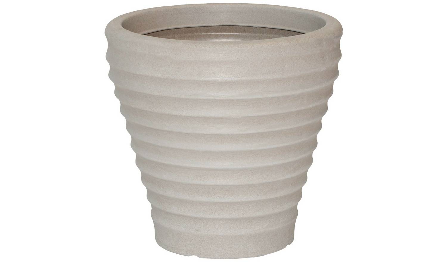 Strata 43cm Moroccan Planters Stone - Set of 2