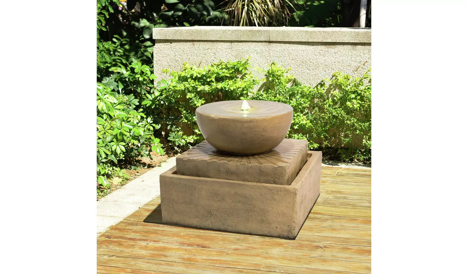 Teamson Home VFD8401 Water Fountain with LED Light