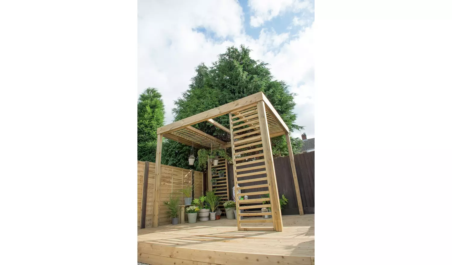 Forest Garden Dining Pergola