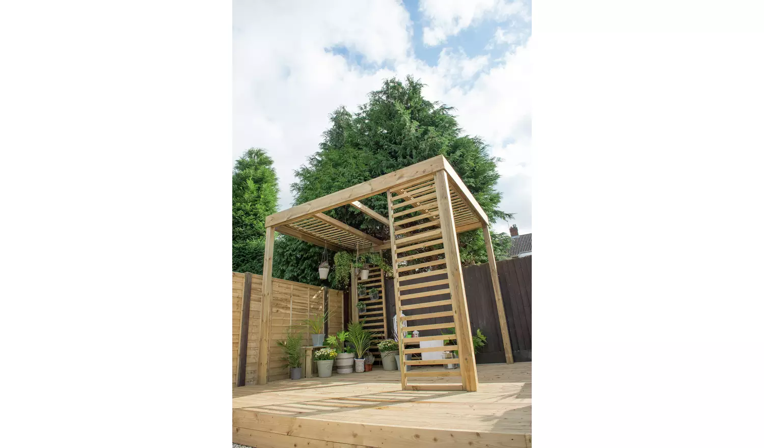 Forest Garden Dining Pergola