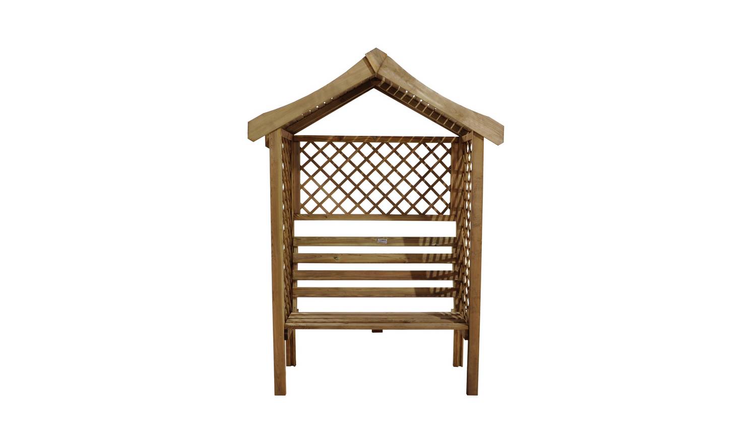 Forest Garden Parisienne 2 Seater Wooden Arbour