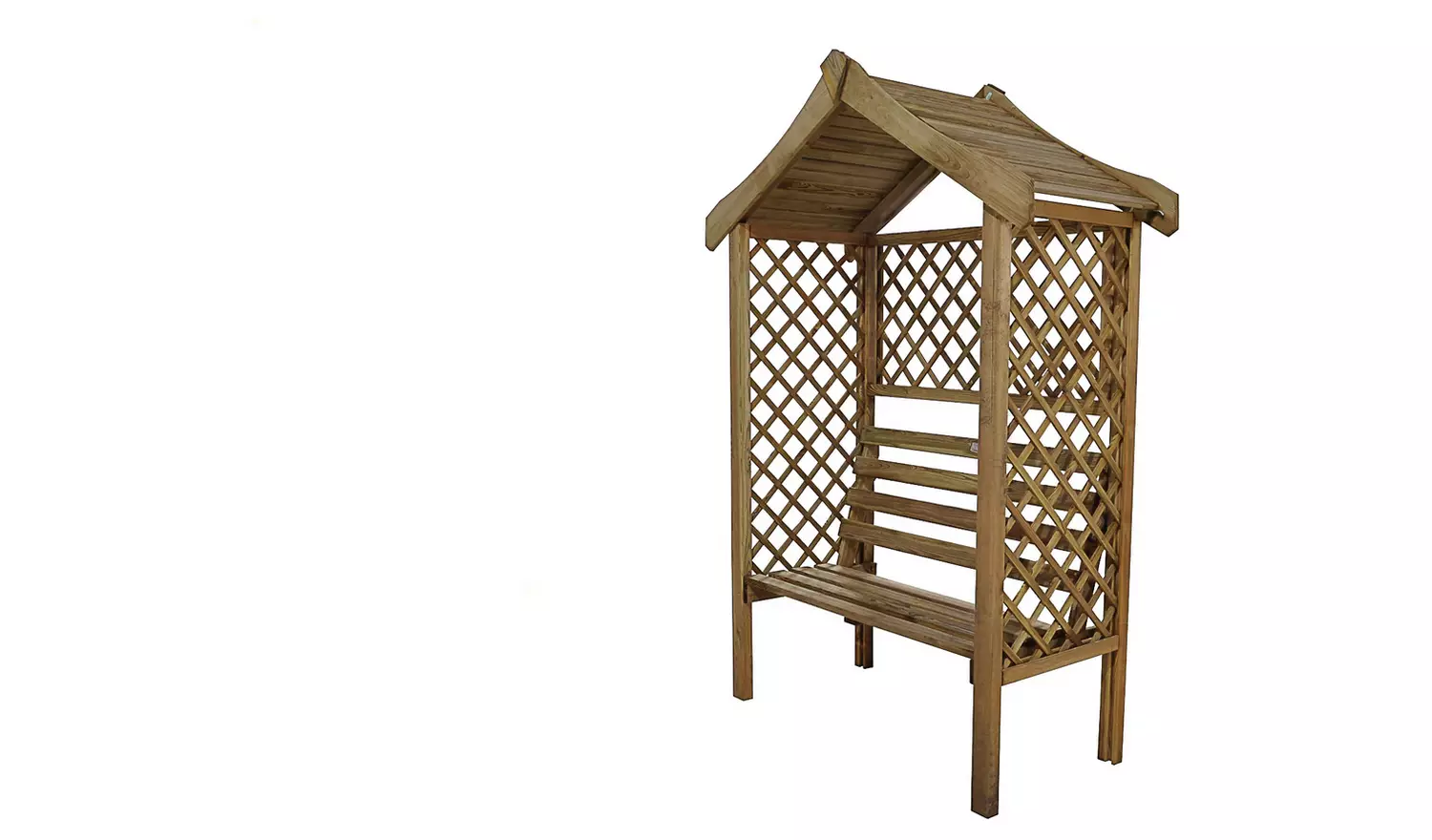 Forest Garden Parisienne 2 Seater Wooden Arbour