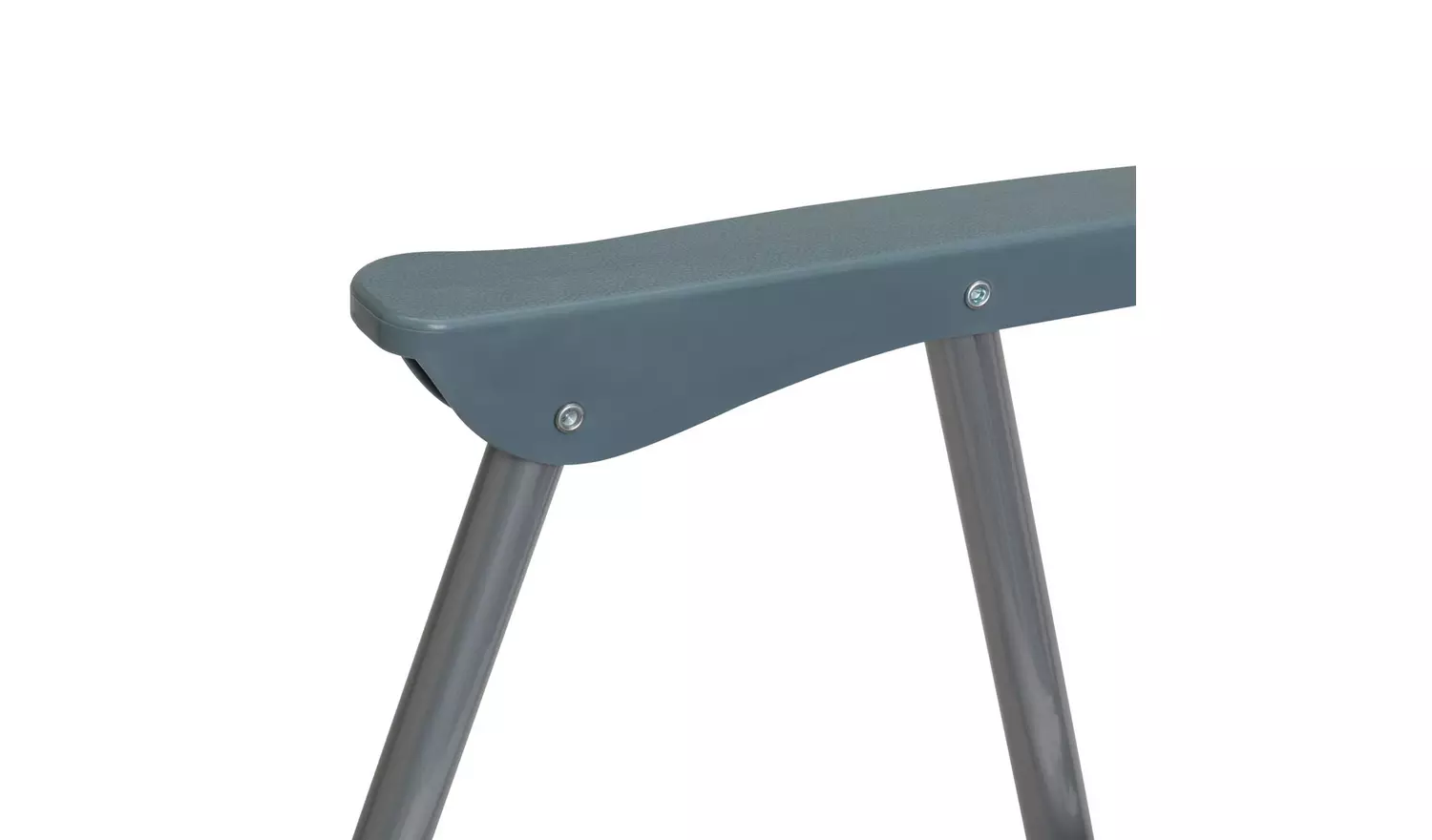 Habitat Folding Metal Garden Chair - Blue