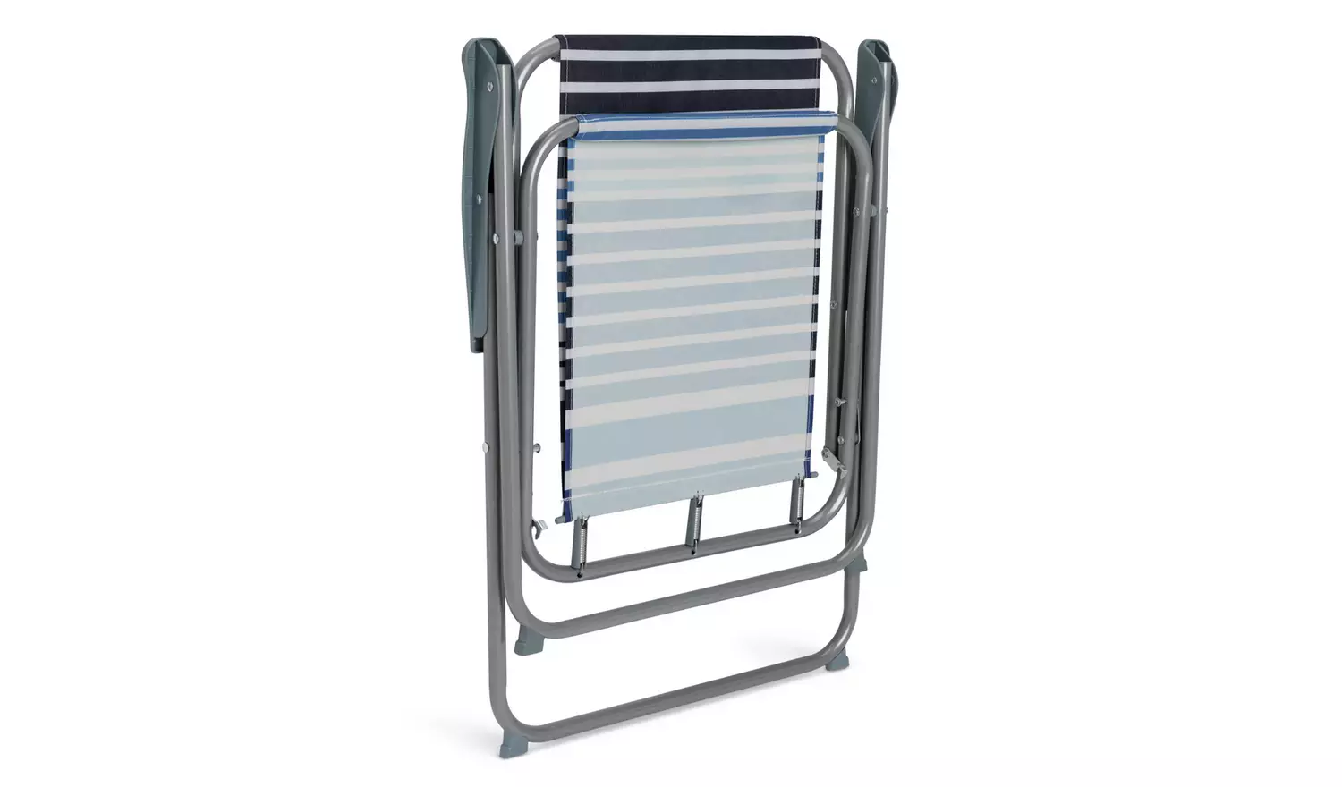 Habitat Folding Metal Garden Chair - Blue