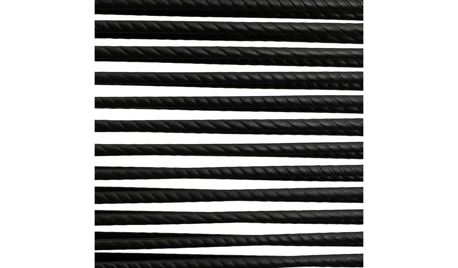 Habitat Delfina Metal Sun Lounger - Black