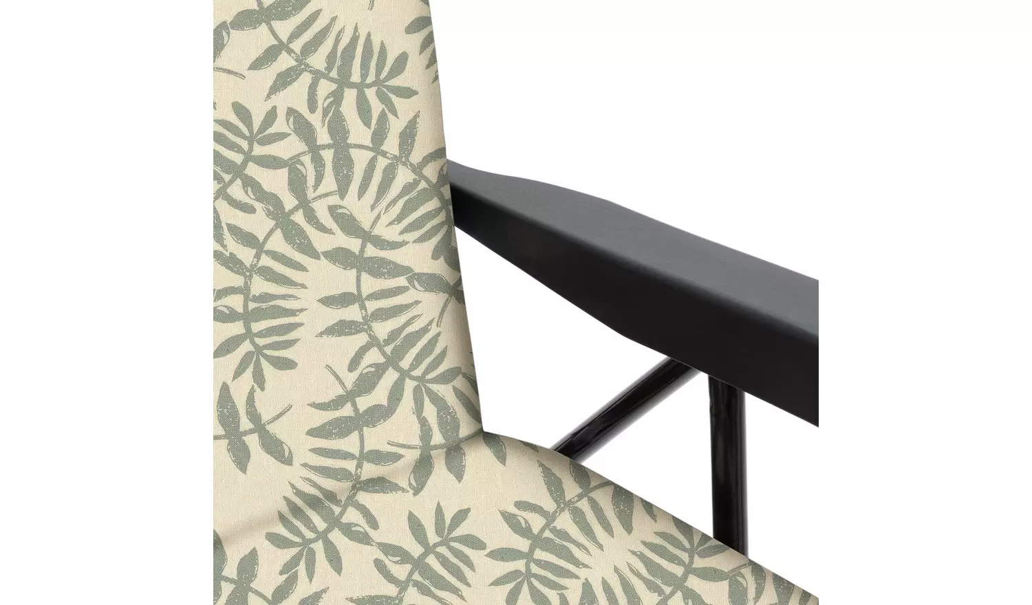 Argos Home Folding Metal Garden Chair - Green