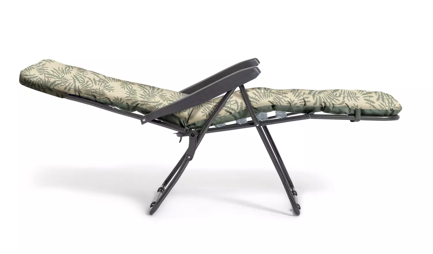 Argos Home Folding Metal Garden Chair - Green