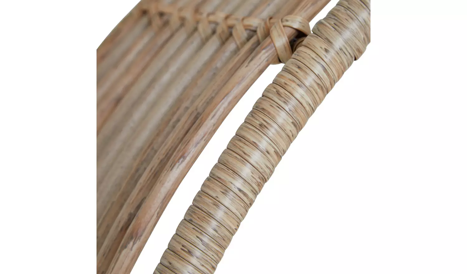 Habitat Selene Rattan Effect Garden Egg Chair - Natural