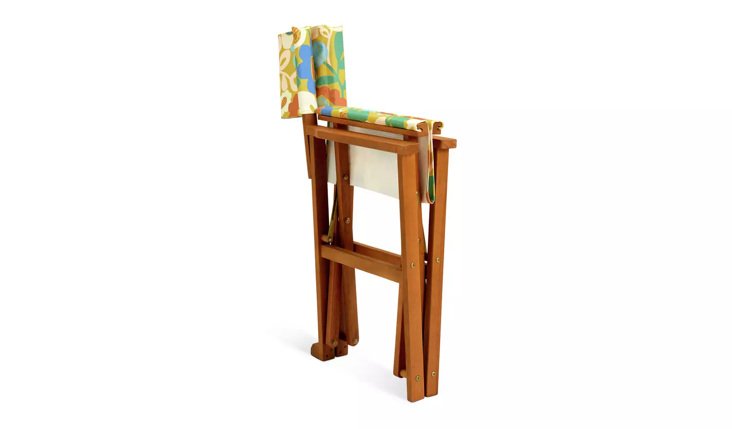 Habitat x Scion Folding Wooden Garden Director Chair-Kukkia