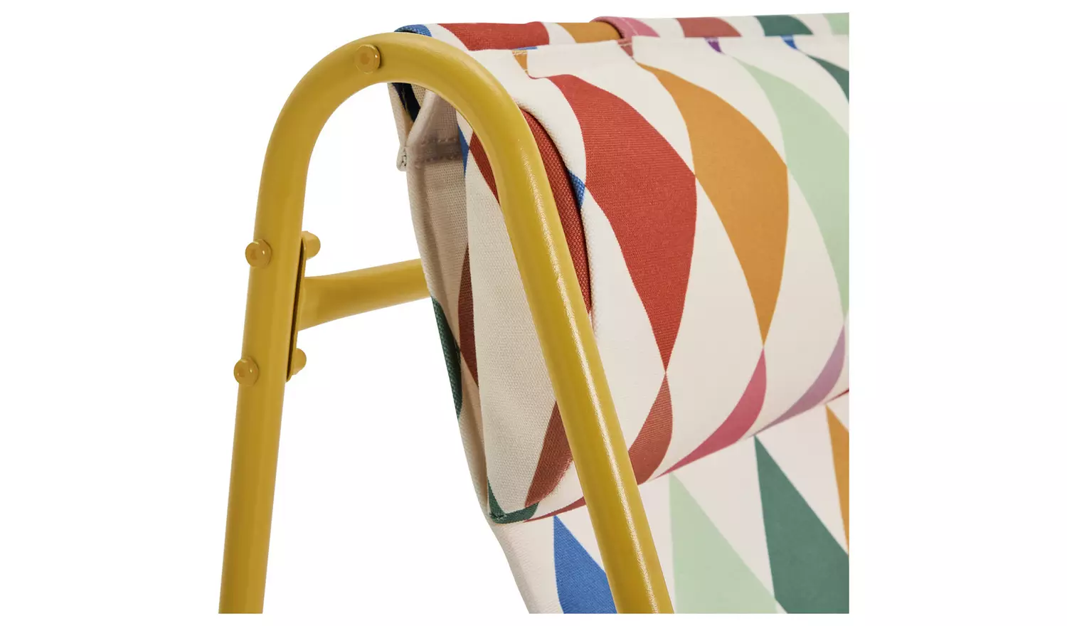 Habitat Teka Metal Garden Chair - Harlequin