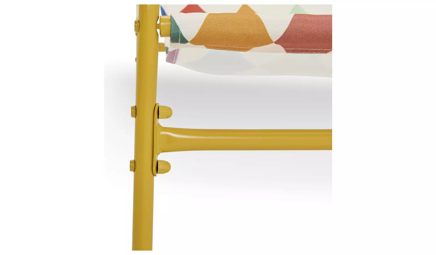 Habitat Teka Metal Garden Chair - Harlequin