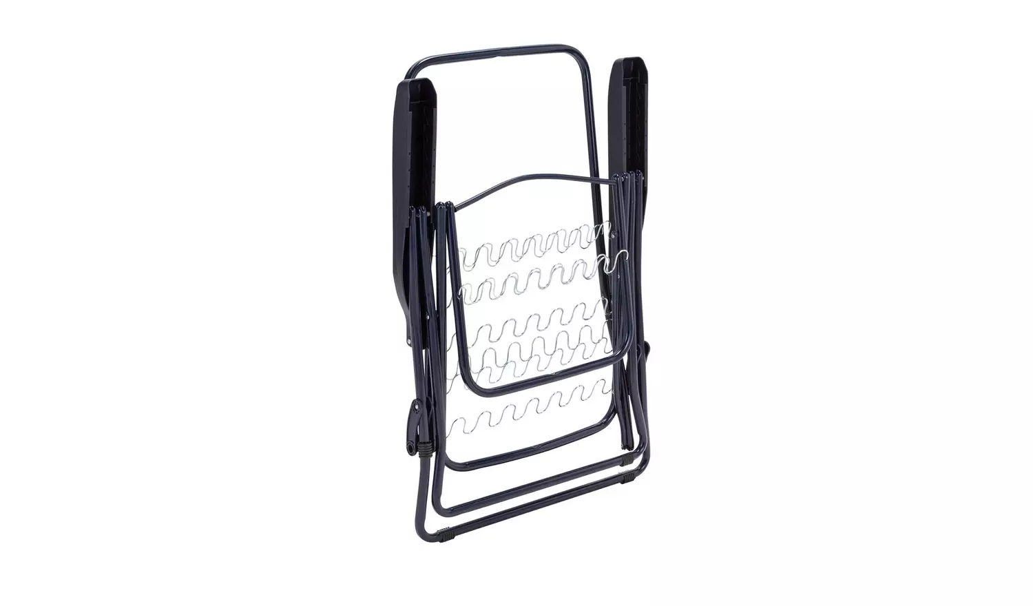 Argos Home Folding Metal Sun Lounger - Yellow