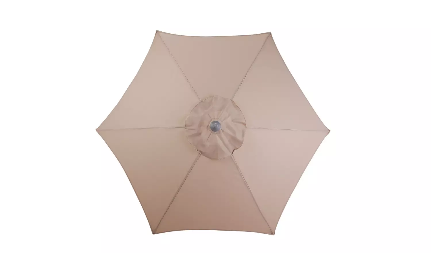 Argos Home 2m Garden Parasol - Cream