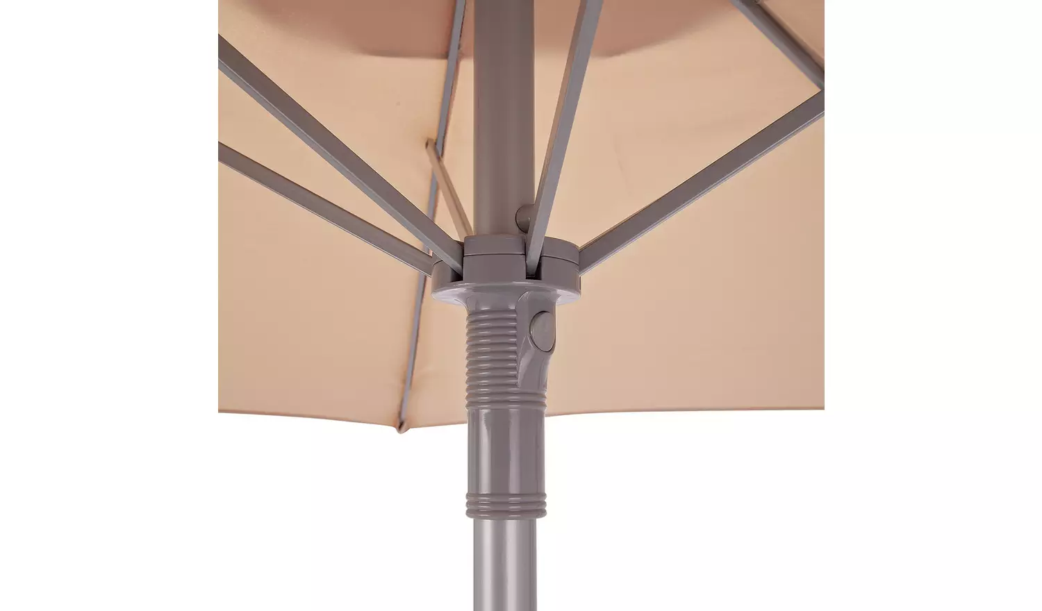 Argos Home 2m Garden Parasol - Cream