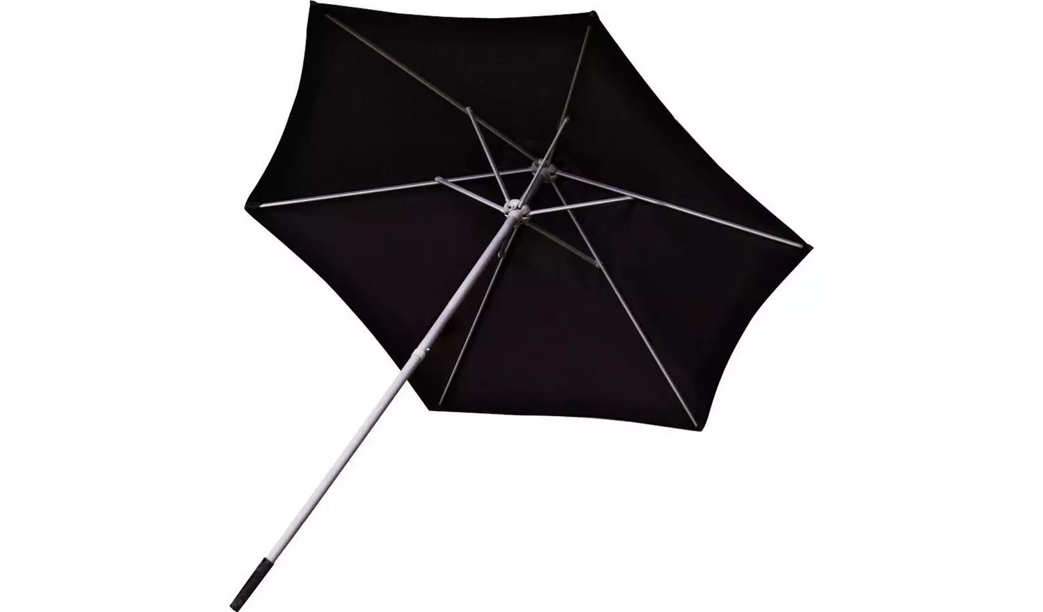 Argos Home 2.1m Tilting Garden Parasol - Black