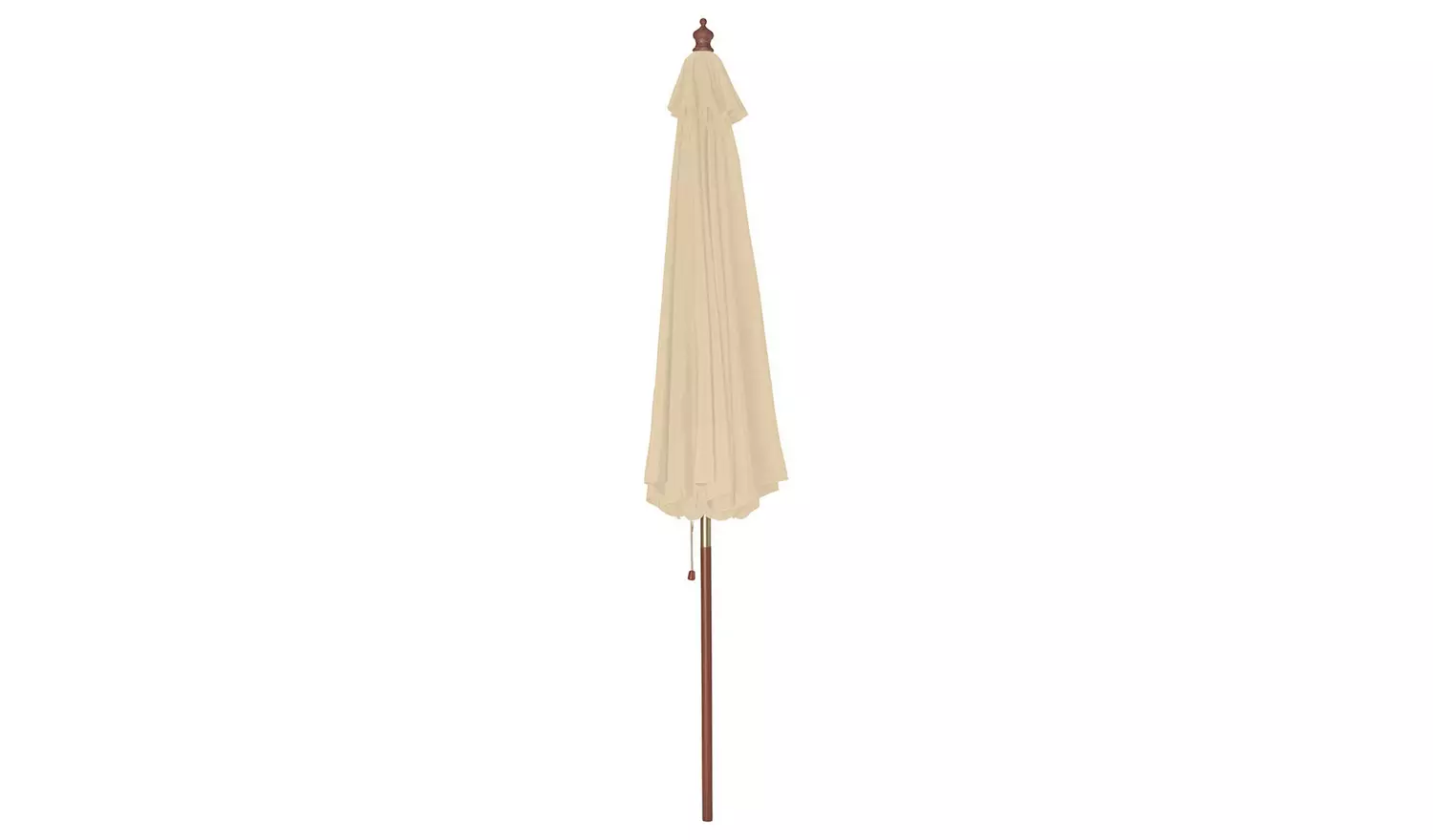 Habitat 2m Water Repellent Garden Parasol - Cream