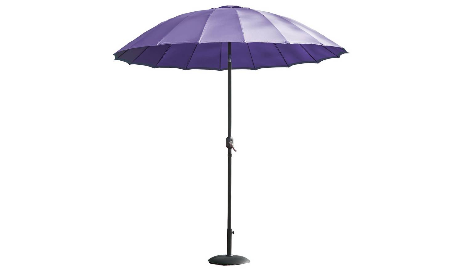 Norfolk Leisure Geisha 2.5m Tilting Garden Parasol - Purple