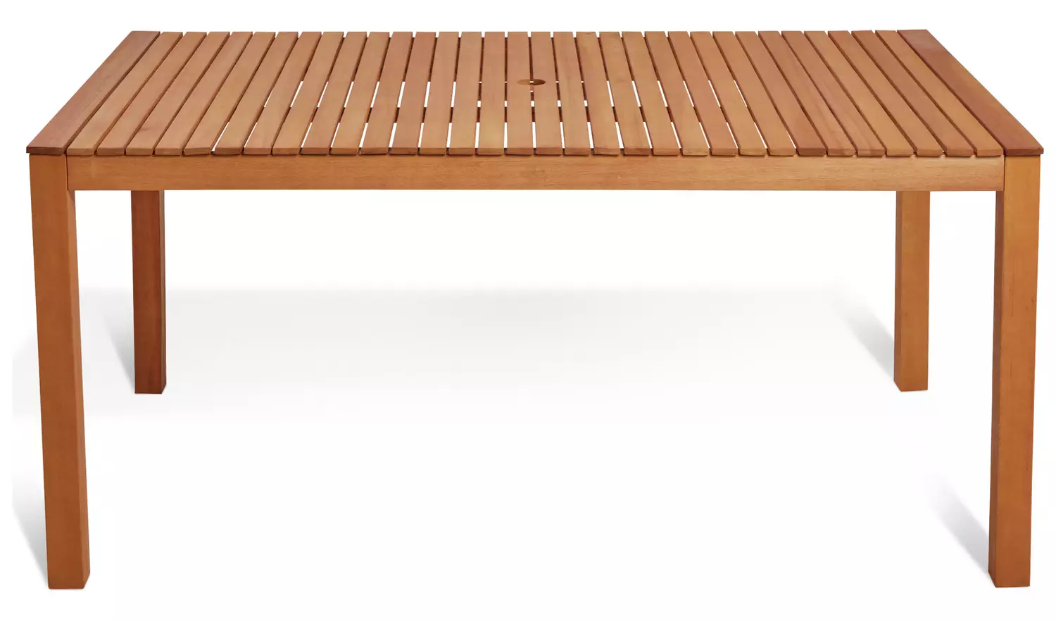 Habitat Luana Rectangular Garden Table - Light Wood