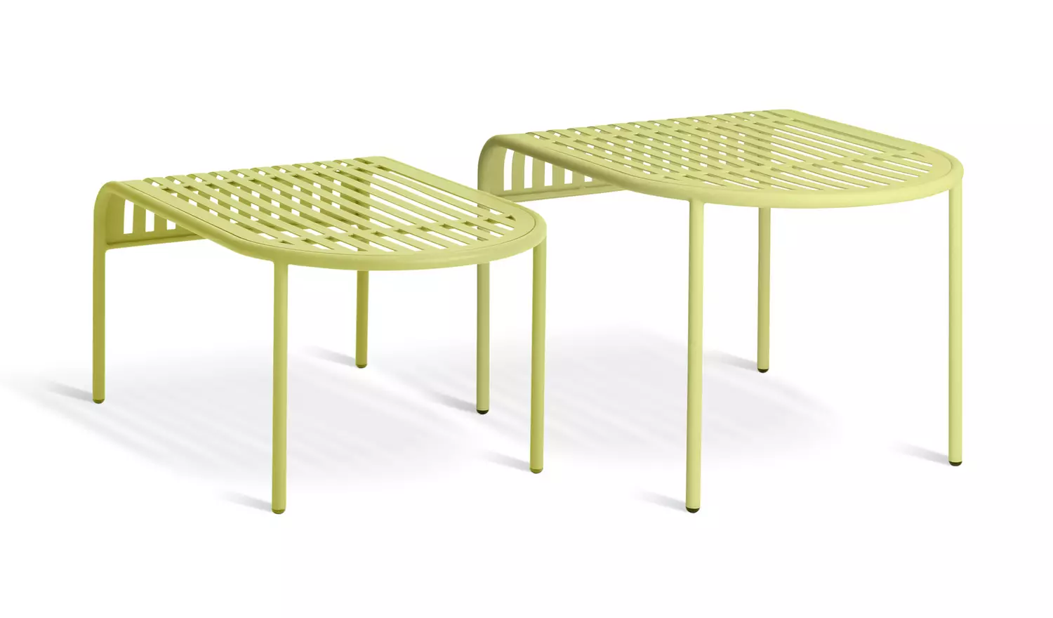 Habitat 60 Lucinda Metal Nesting Garden Tables - Yellow