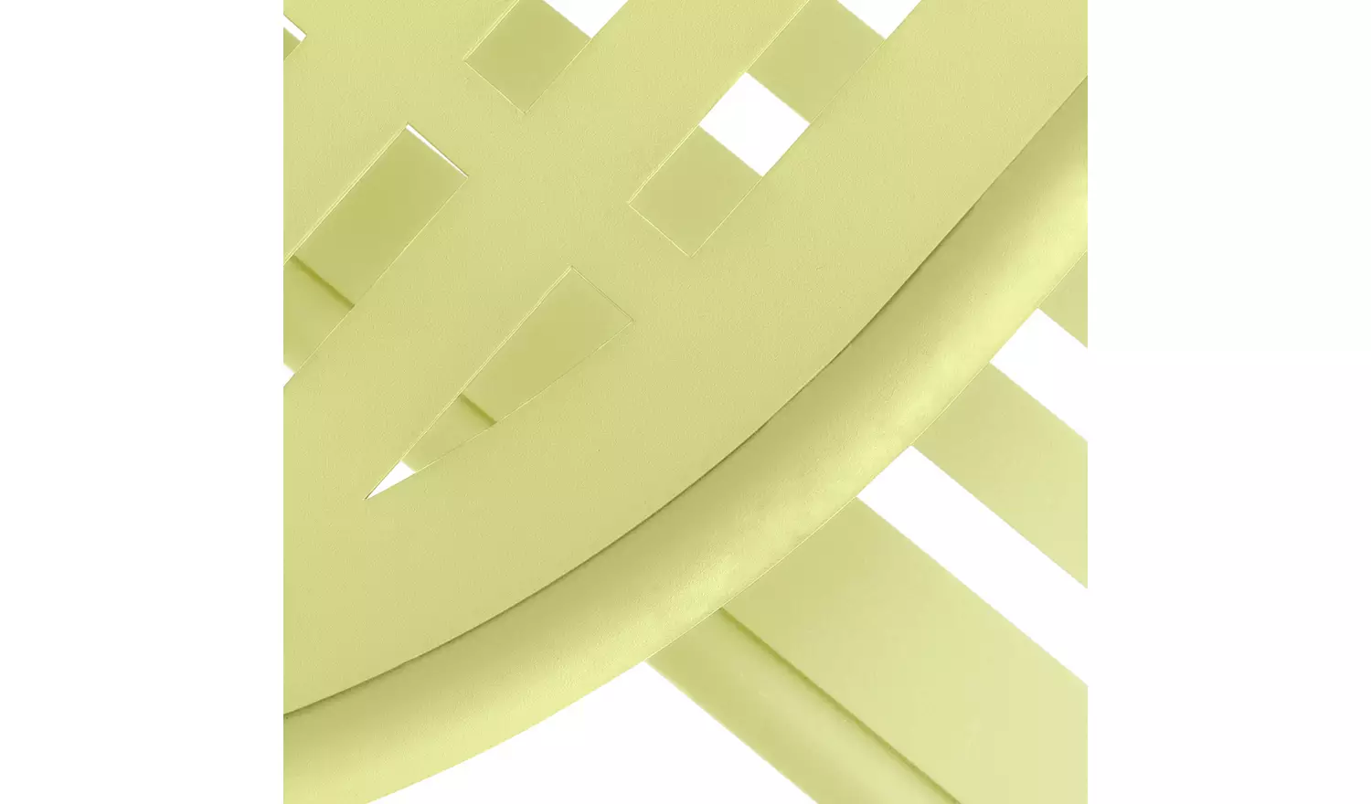 Habitat 60 Lucinda Metal Nesting Garden Tables - Yellow