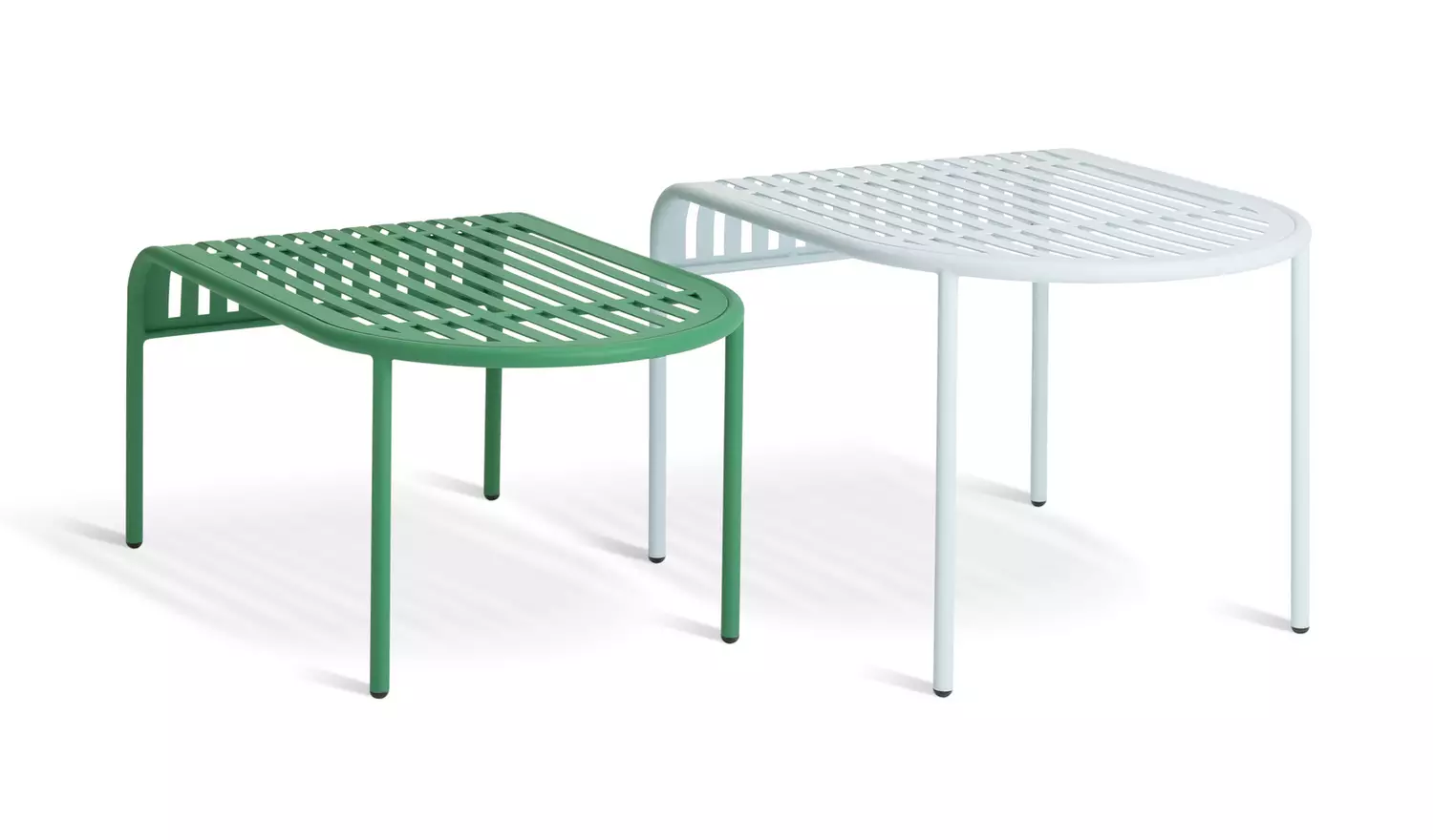 Habitat 60 Lucinda Metal Nesting Garden Tables -Blue & Green