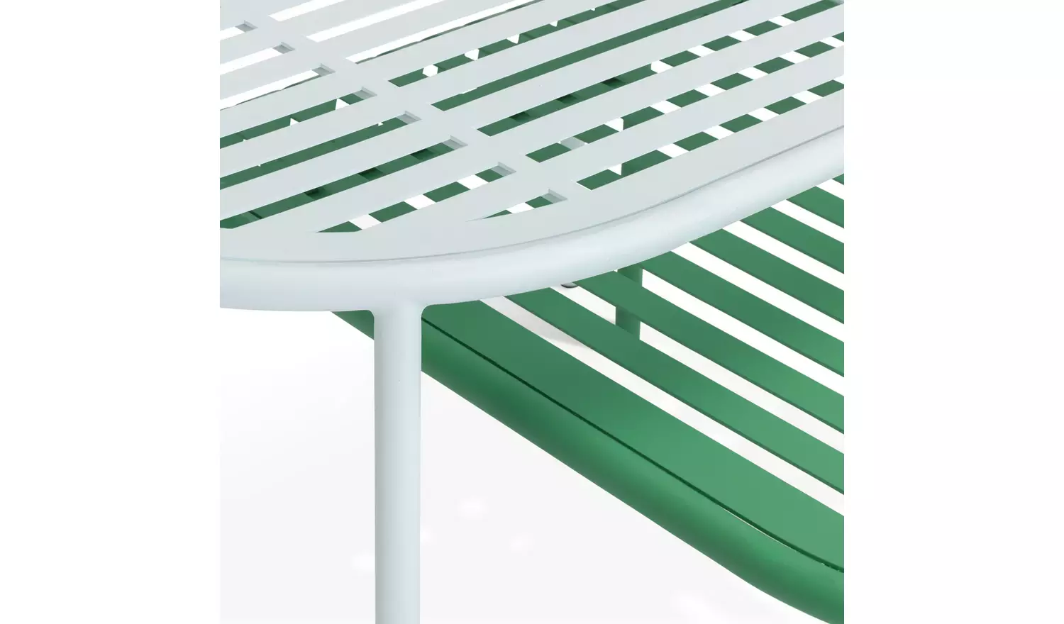 Habitat 60 Lucinda Metal Nesting Garden Tables -Blue & Green