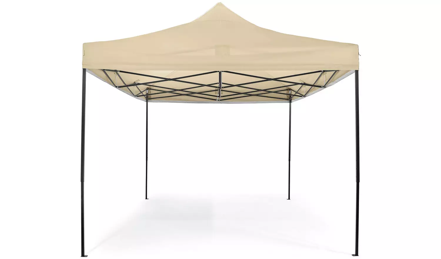 All Seasons 3m x 4.5m Pop Up Garden Gazebo - Beige