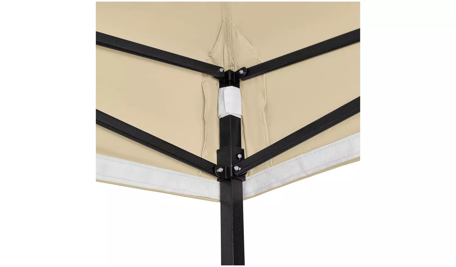 All Seasons 3m x 4.5m Pop Up Garden Gazebo - Beige