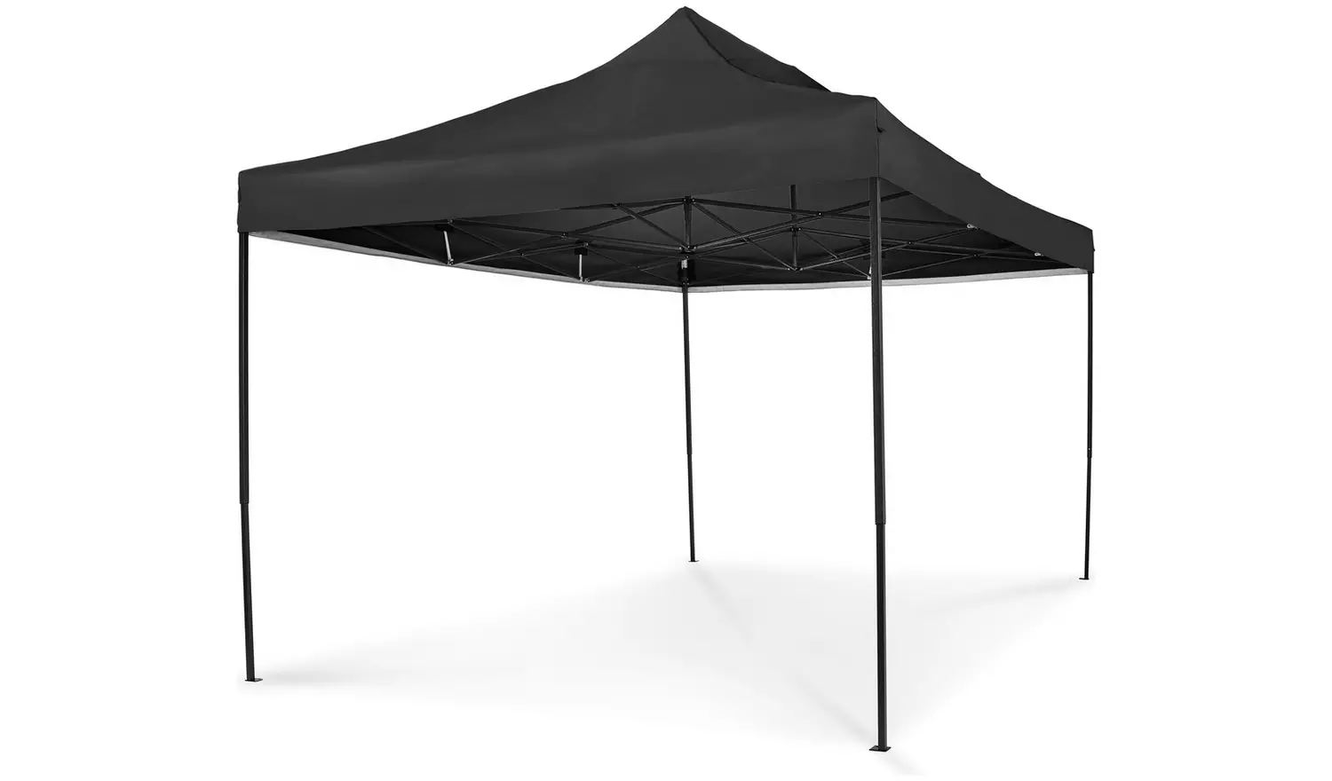 All Seasons 3m x 4.5m Pop Up Garden Gazebo - Black
