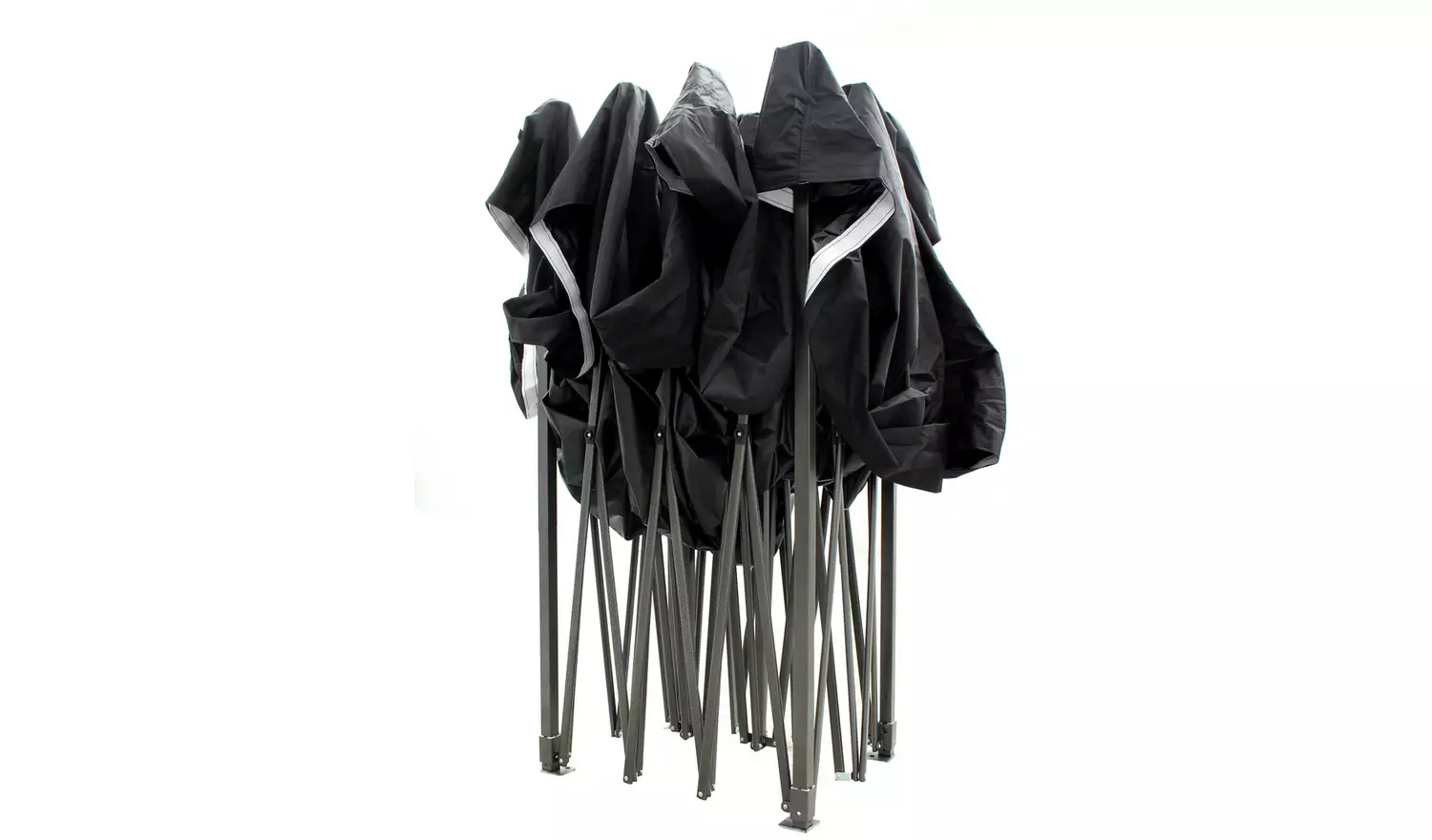 All Seasons 3m x 4.5m Pop Up Garden Gazebo - Black