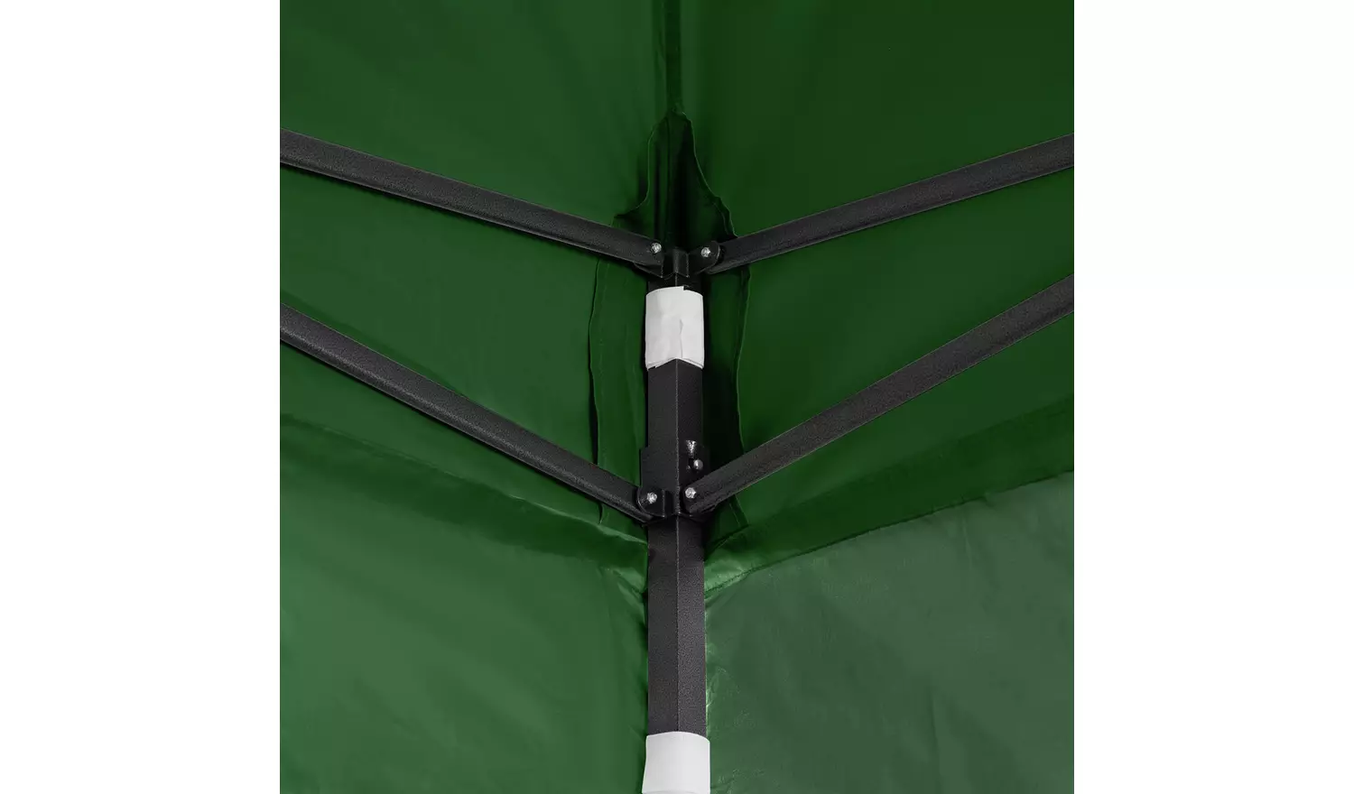 All Seasons 3m x 3m Pop Up Garden Gazebo & Side Panels-Green