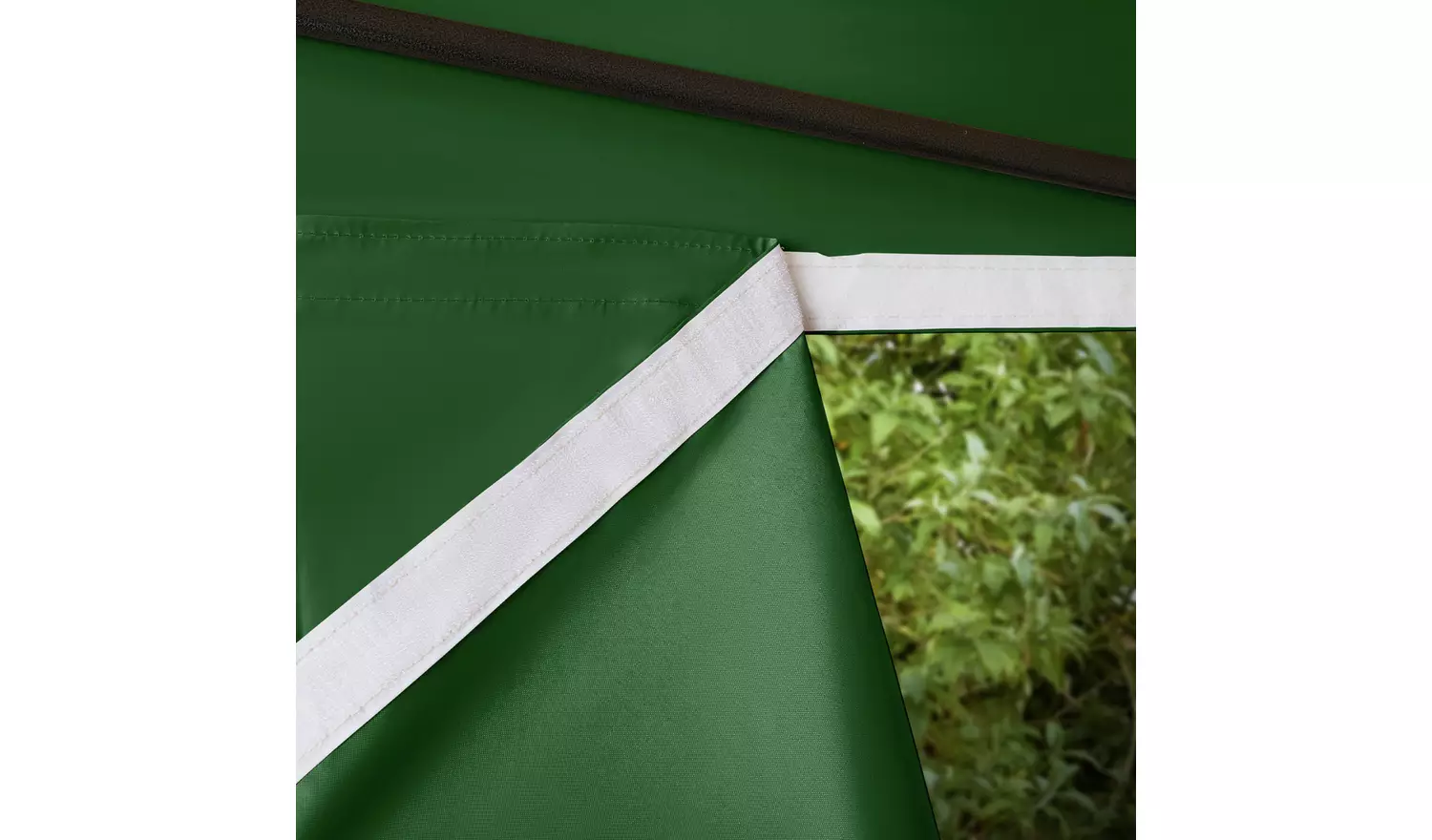 All Seasons 3m x 3m Pop Up Garden Gazebo & Side Panels-Green