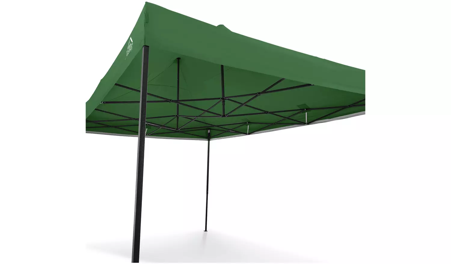 All Seasons 3mx4.5m Pop Up Garden Gazebo & Side Panels-Green