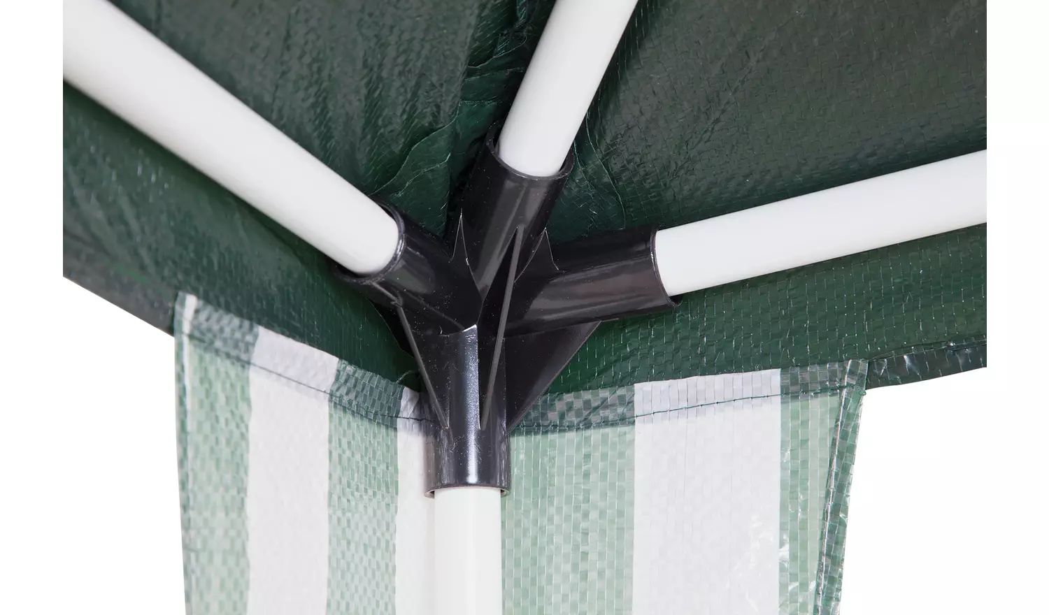 Argos Home 2.7m x 2.7m Garden Gazebo - Green