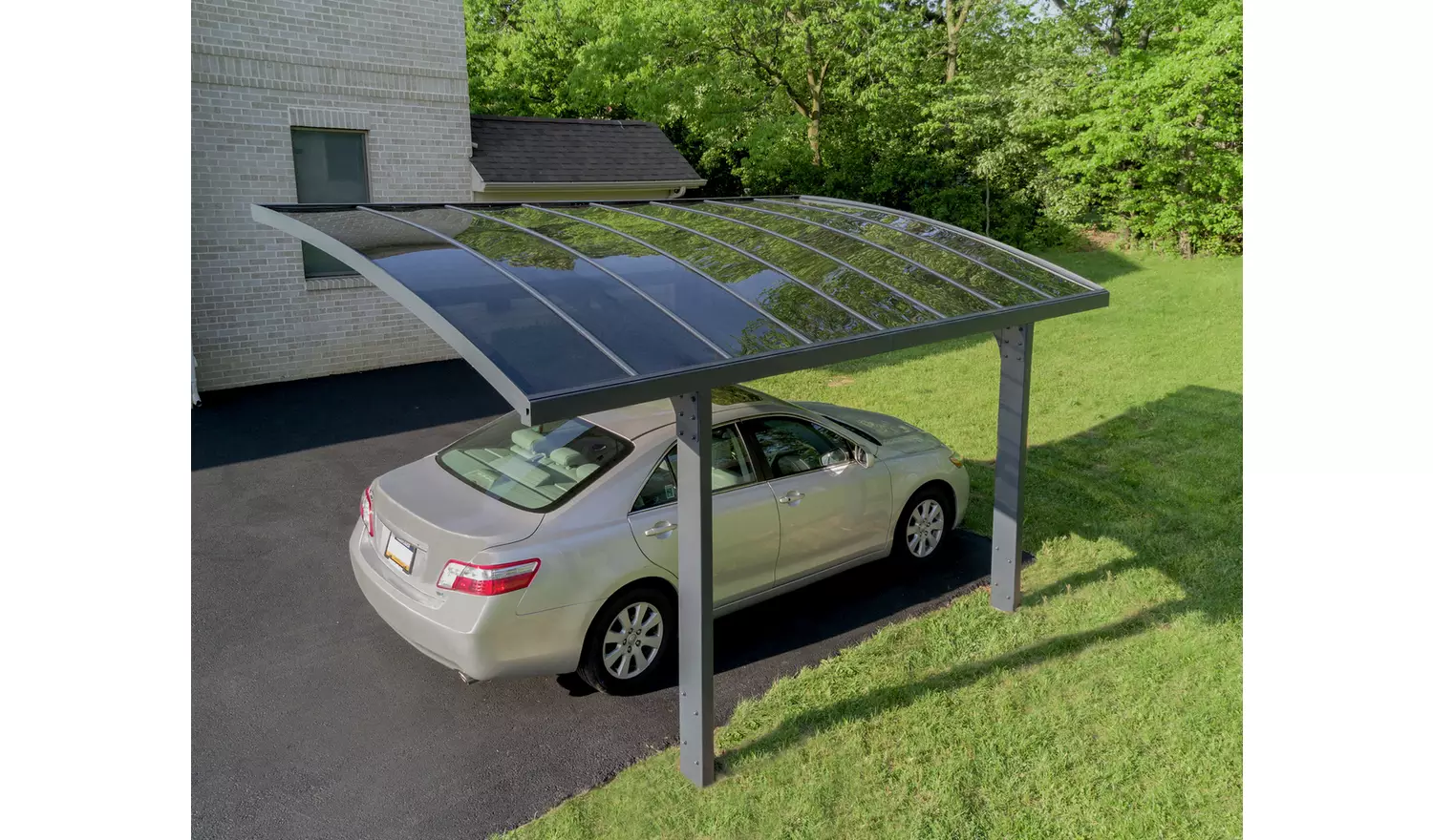 Palram Canopia 5000mm Carport Arizona Breeze - Grey