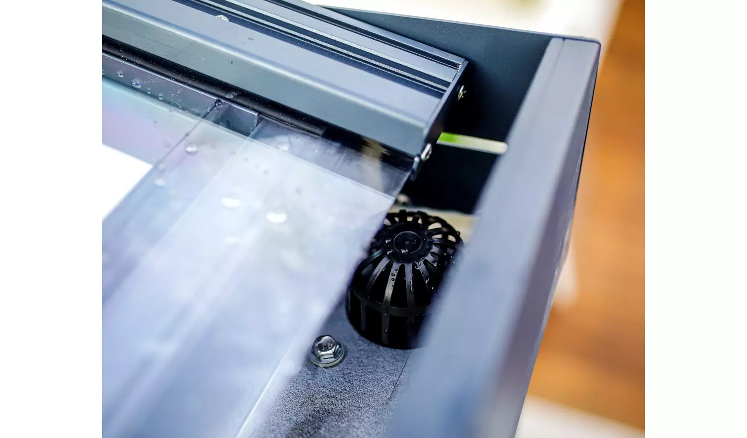 Palram Canopia Stockholm 3.4 x 9.5m Patio Cover Grey Clear