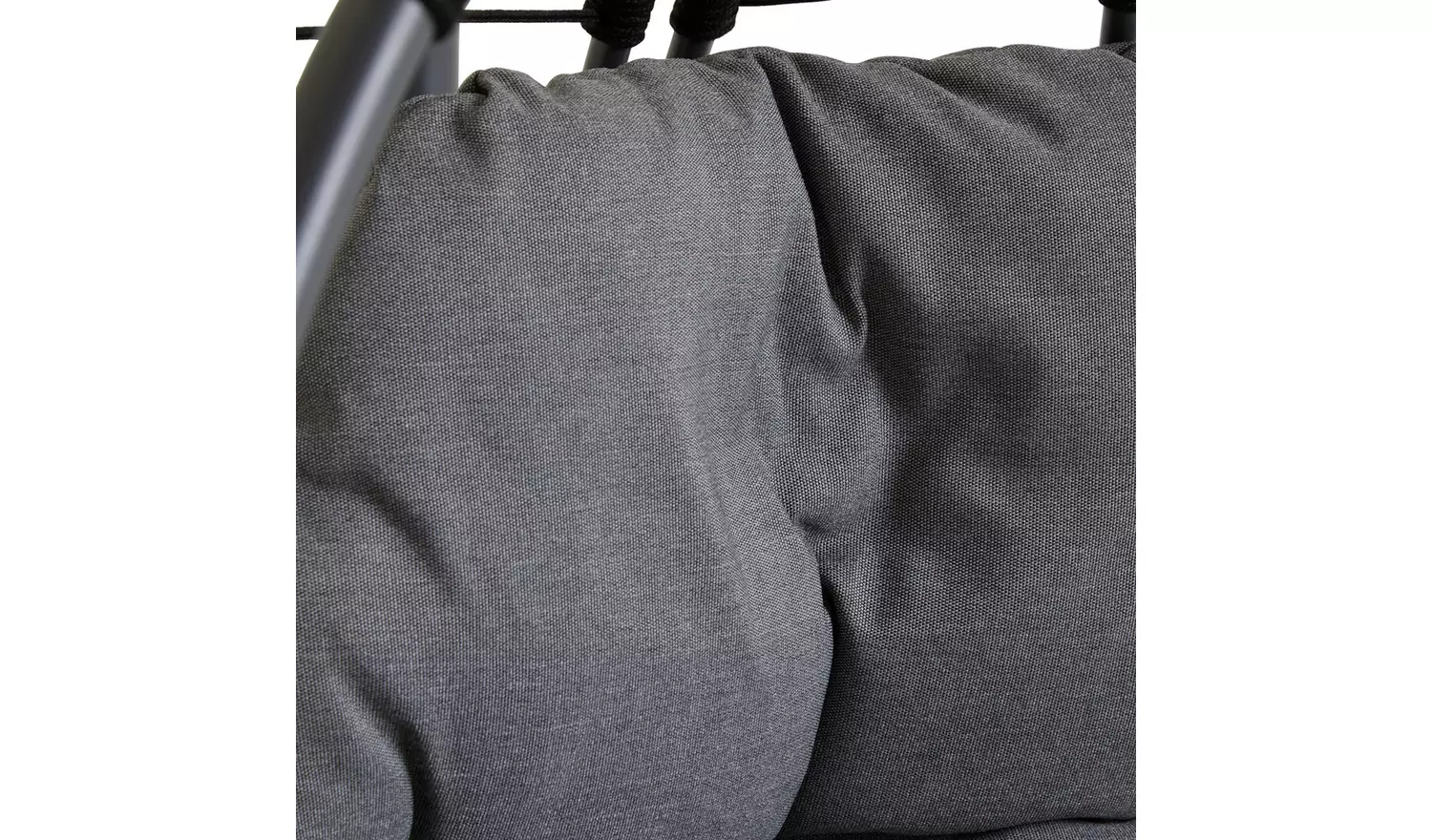 Argos Home Metal Hanging Egg Chair - Grey