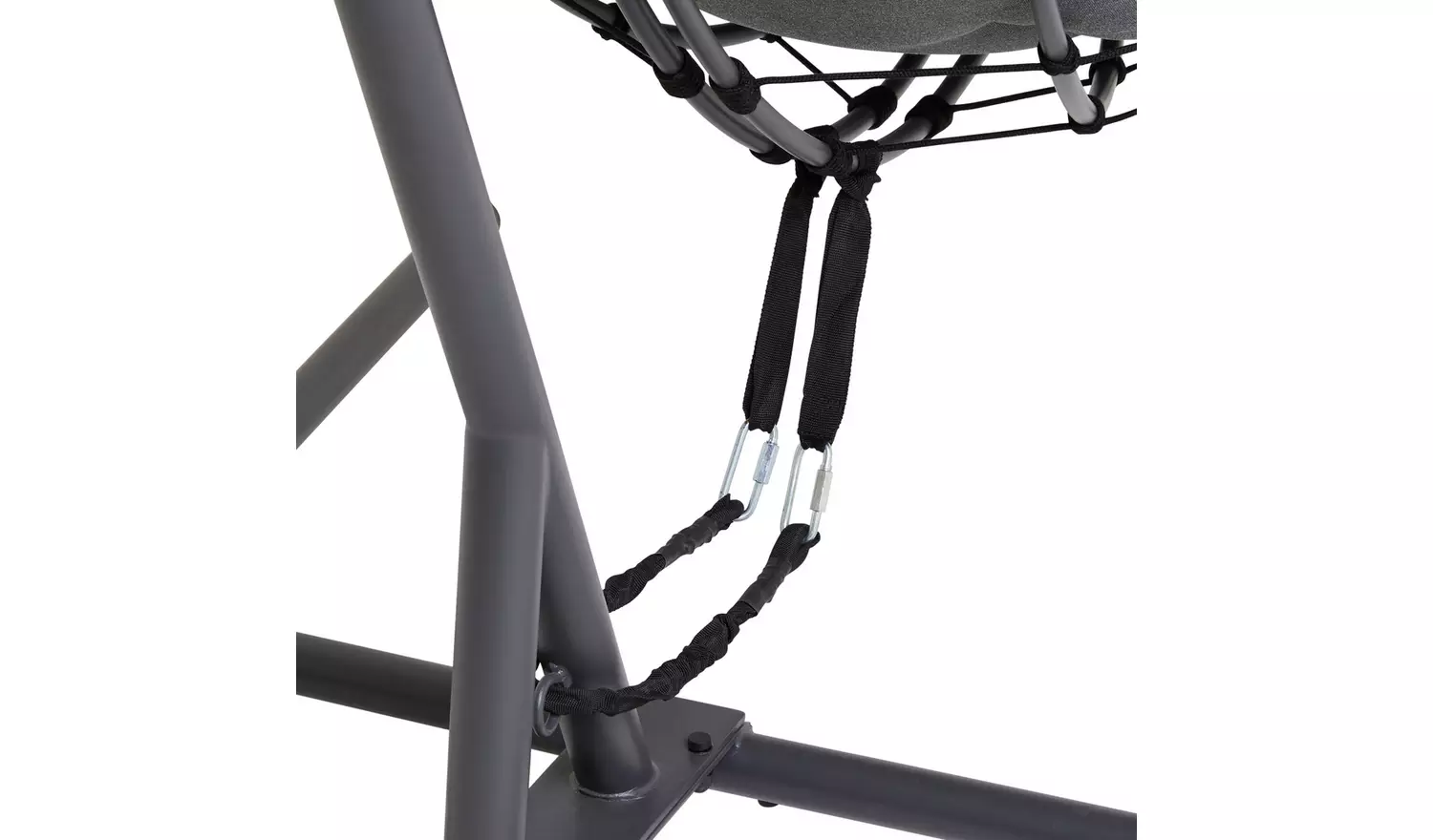 Argos Home Metal Hanging Egg Chair - Grey