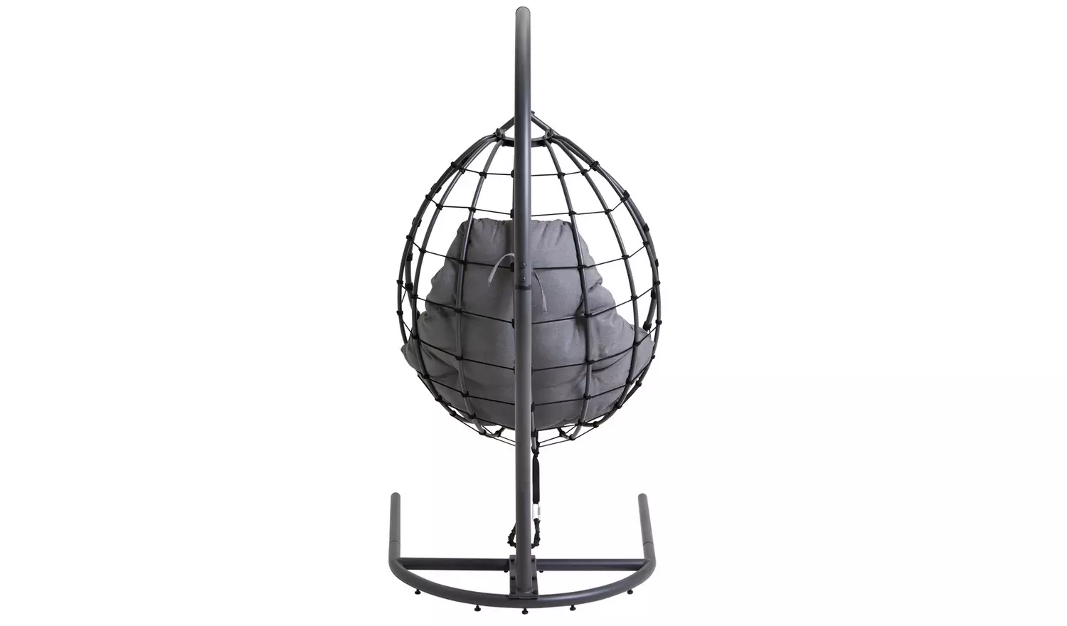 Argos Home Metal Hanging Egg Chair - Grey