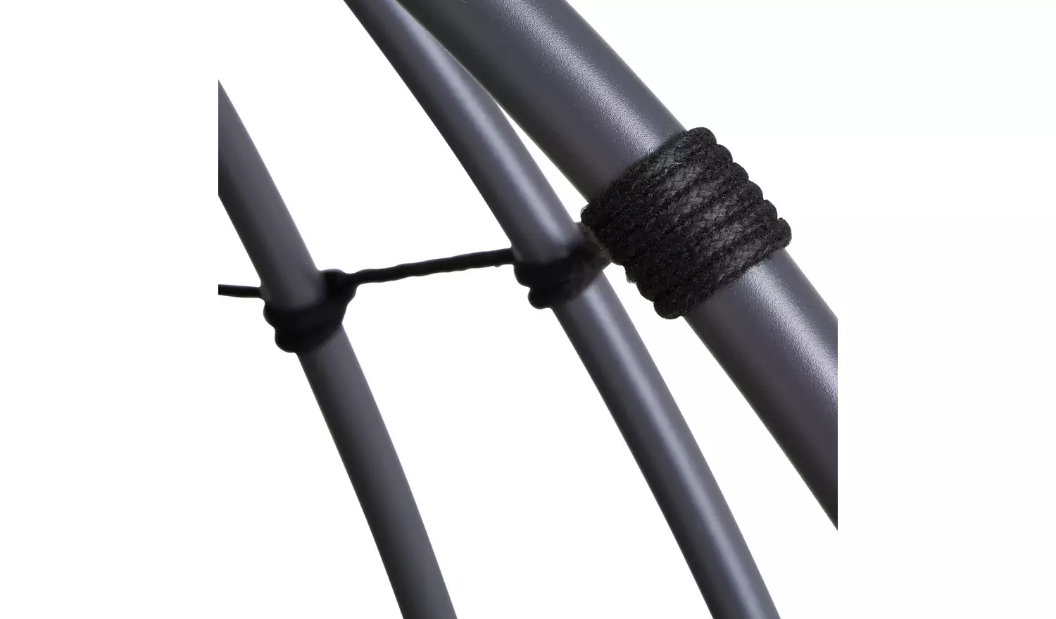 Argos Home Metal Hanging Egg Chair - Grey