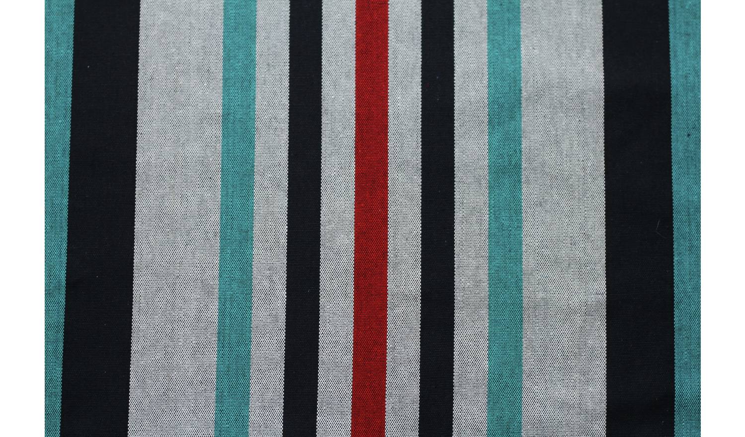 Vivere Denim Double Hammock with Metal Stand