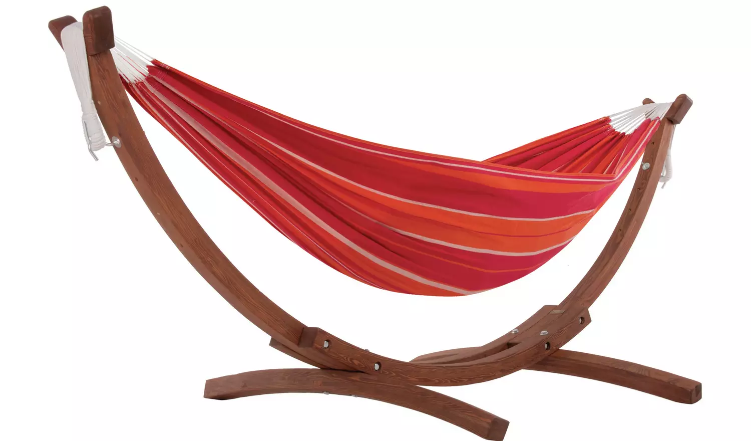 Vivere Mimosa Hammock with Wooden Stand