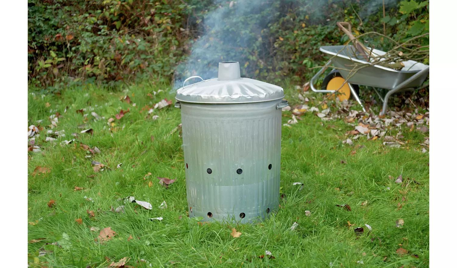 Galvanised Incinerator - 90L