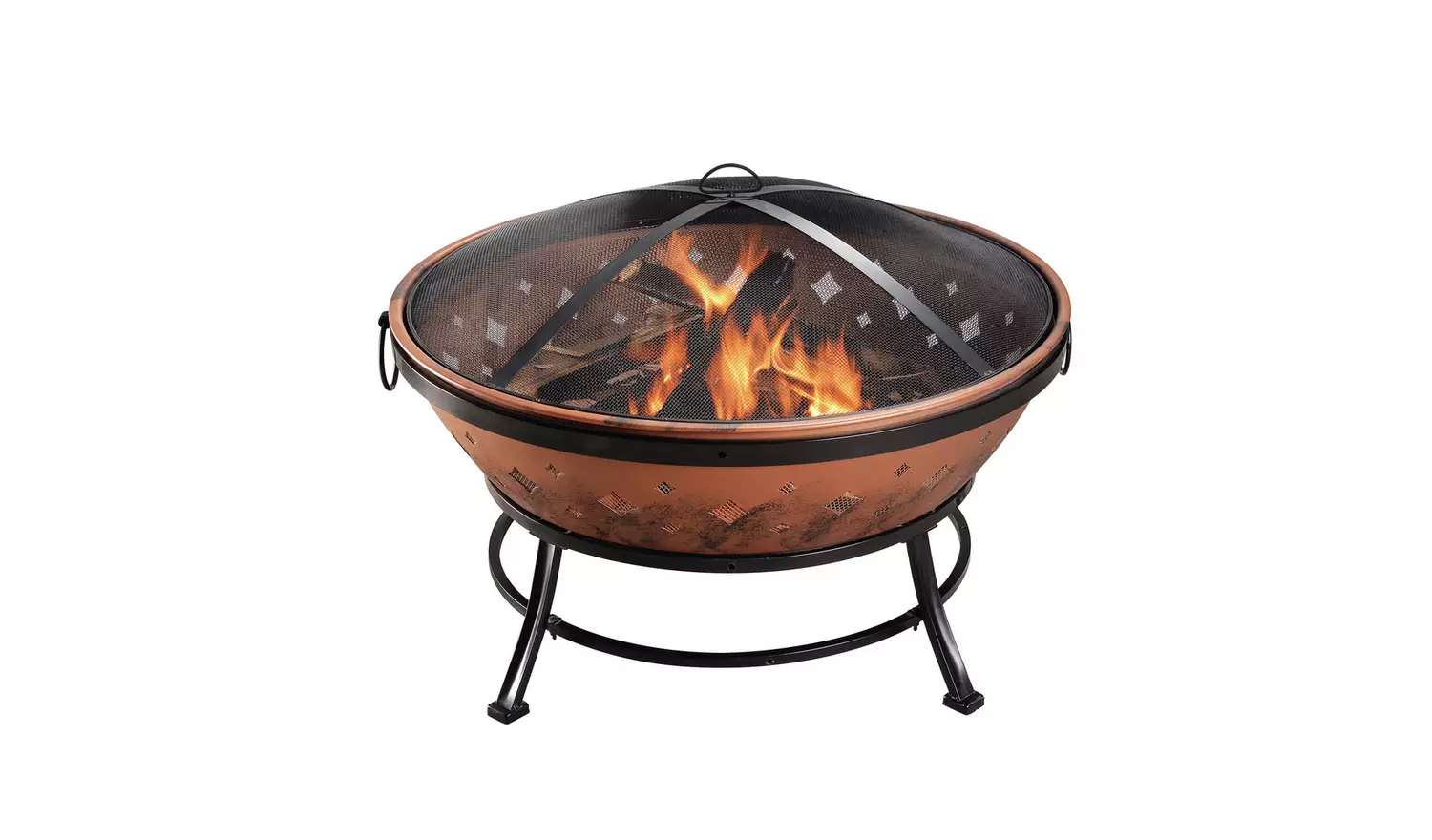 Teamson Home FP35 Wood Burning Fire Pit